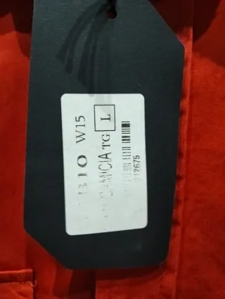 Camicia uomo corallo taglia L