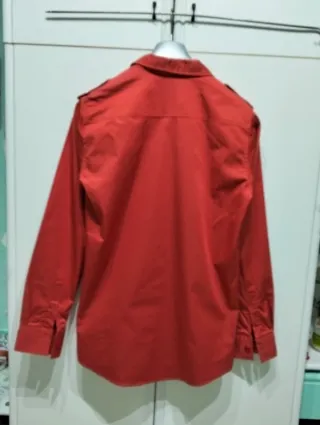 Camicia uomo corallo taglia L