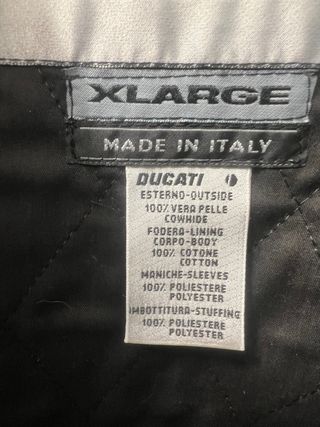 Giacca in pelle uomo Ducati