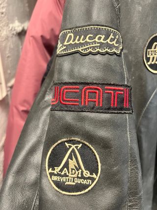 Giacca in pelle uomo Ducati