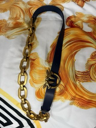 Cintura Pinko con fibbia a doppio uccello