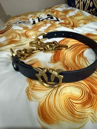 Cintura Pinko con fibbia a doppio uccello