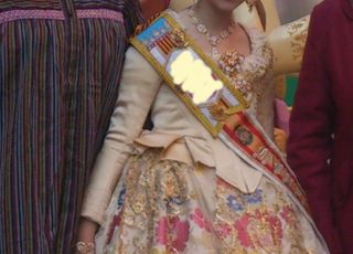 Traje Fallera Niña/Adolescente con zapatos