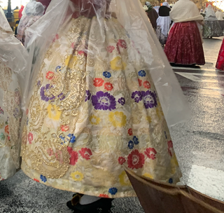 Traje Fallera Niña/Adolescente con zapatos