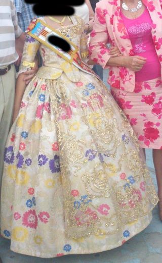 Traje Fallera Niña/Adolescente con zapatos