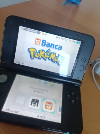 Nintendo 3DS XL banca Pokémon pokétrasferitore