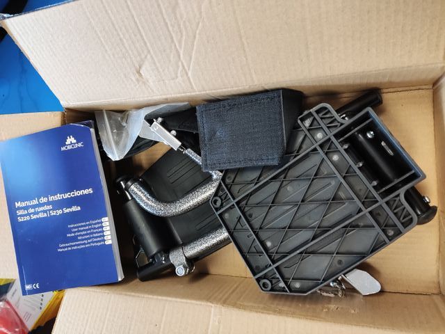 Mobiclinic, Silla de ruedas plegable, S220 46cm.