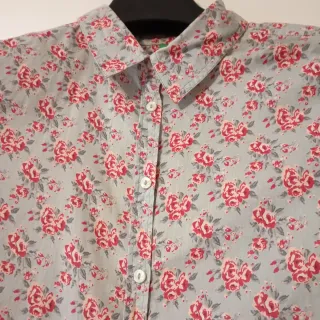 Camicetta donna fantasia floreale tg. L