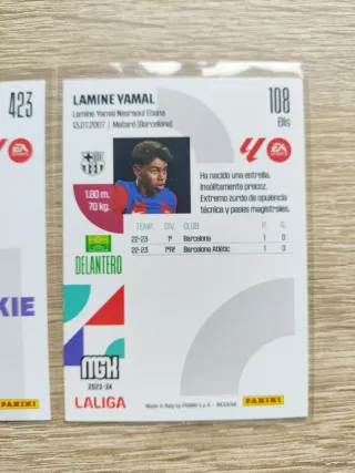 Yamal rookie megacracks 2023/24 máster rookie 108