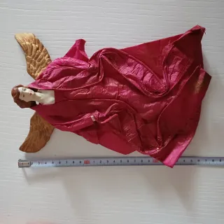 Angelo di carta e porcellana per il presepe