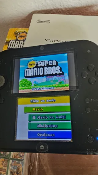 Nintendo 2DS Negra y Azul