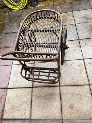 Conjunto vintage Muebles Bambú Exterior