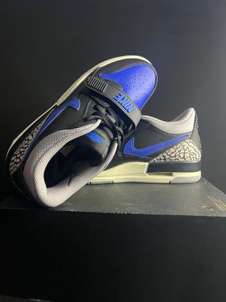 Zapatillas Jordan Legacy 312 LO (GS) Negro/Azul
