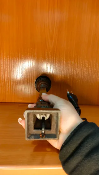 Lampada da Tavolo Vintage in Ferro 640513971