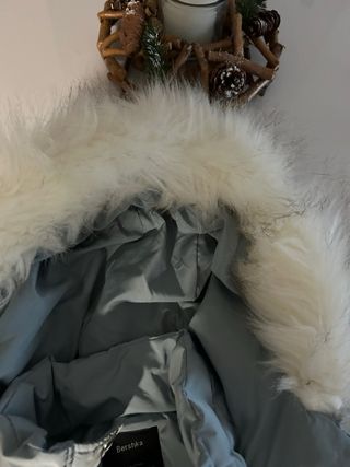 Chaquetón niña azul talla S