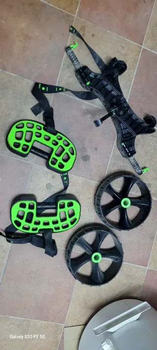 Carro Kayak Ruedas Grandes Verde Railblaza