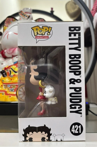 Funko Pop! Betty Boop #421 con Pudgy