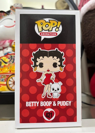 Funko Pop! Betty Boop #421 con Pudgy