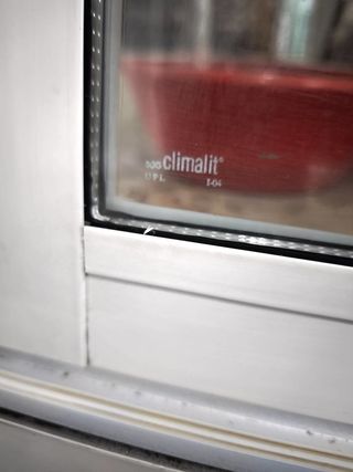 2 Ventanas Correderas de aluminio de 126,5 x 122,5