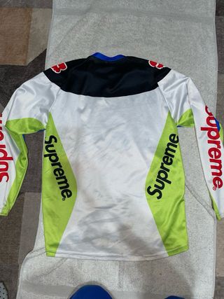 Camiseta Fox x Supreme Azul y Verde