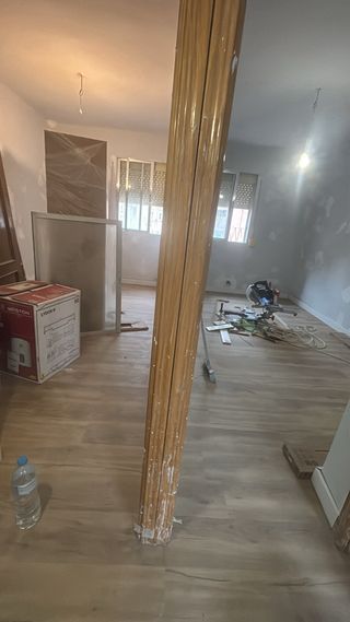 Instalación de tarimas