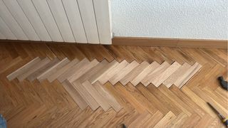 Instalación de tarimas