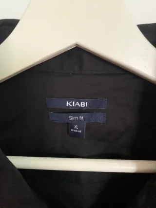 Camisa Negra Kiabi Talla XL