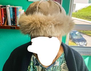 Berretto invernale da donna, dalla Mongolia