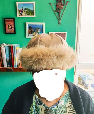 Berretto invernale da donna, dalla Mongolia