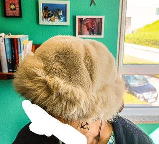 Berretto invernale da donna, dalla Mongolia