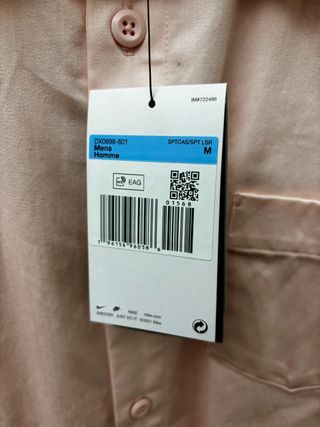 Camisa Nike Rosa Manga Corta