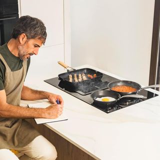 Placa de inducción de 2 zonas Squad IH 4800 FullF