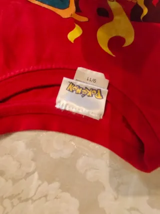 Maglietta Pokémon Charizard Bambino Rossa