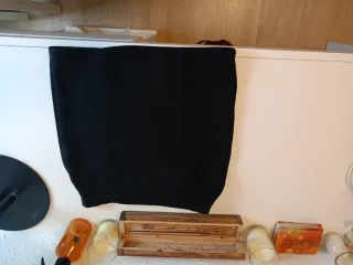 Falda negra Pimkie licra