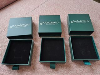 Kit 3 Cajas Rígidas Plata de Palo