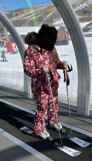 Traje de esquí mujer estampado ROXY