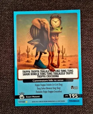 Carta Skifidol Brainrot Alpha 17/150