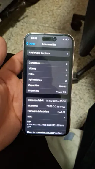 iPhone 15 128GB Rosa