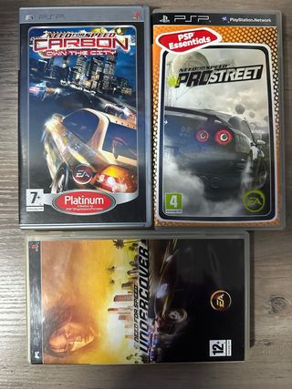 3 Giochi Need for Speed PSP Pal PTG
