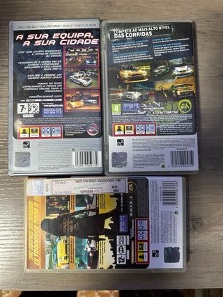 3 Giochi Need for Speed PSP Pal PTG