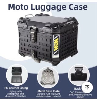 Maleta Top Case Negra