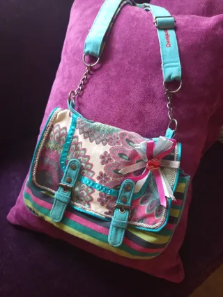 Bolso bandolera Desigual multicolor