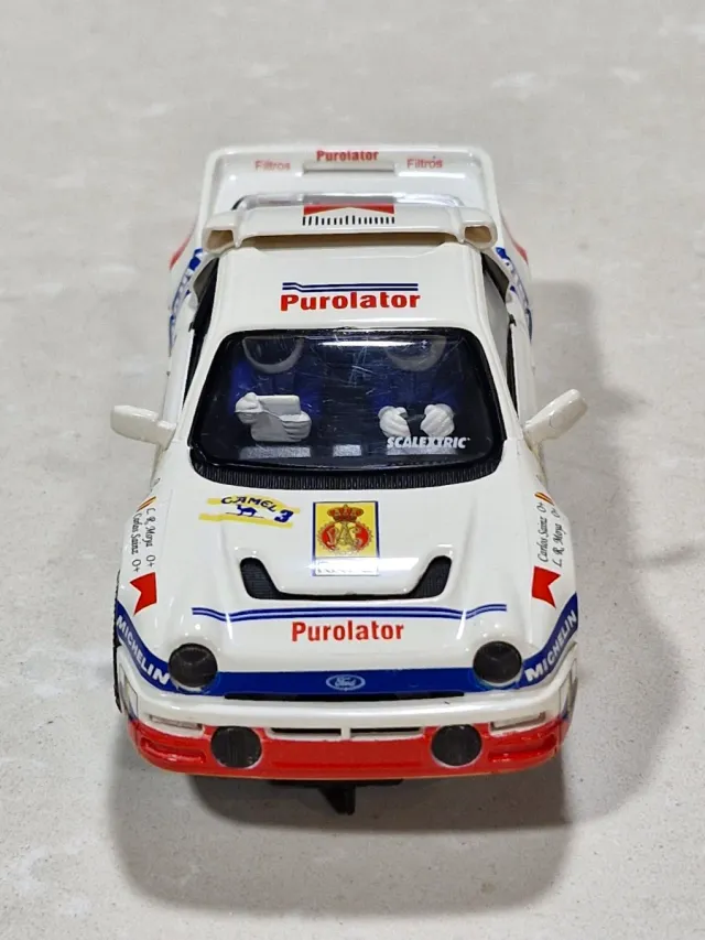 Scalextric Ford RS200 Purolator Carlos Sainz