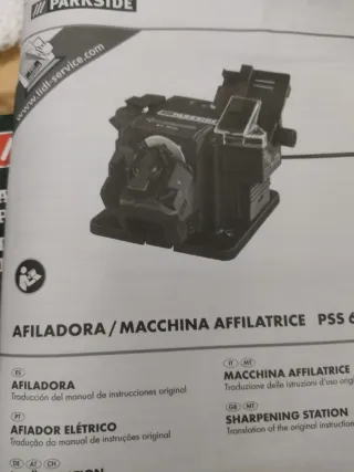 Afiladora Parkside PSS 65 A1