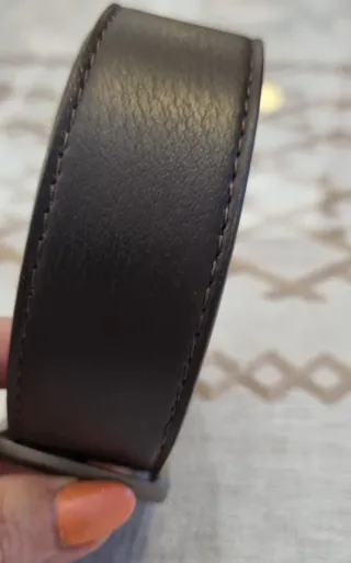 Cintura in pelle genuina da uomo