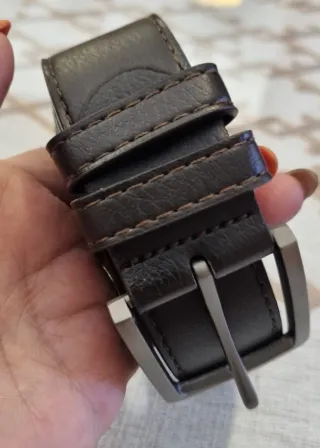 Cintura in pelle genuina da uomo