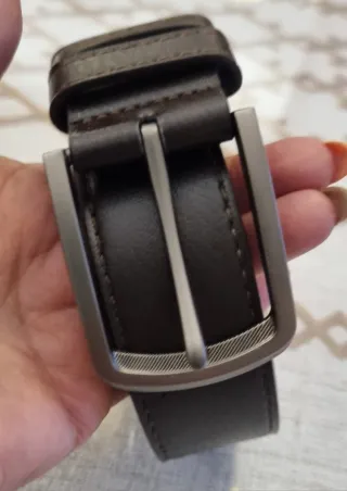 Cintura in pelle genuina da uomo