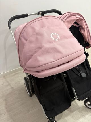Bugaboo Donkey 3 Silla Gemelar Rosa
