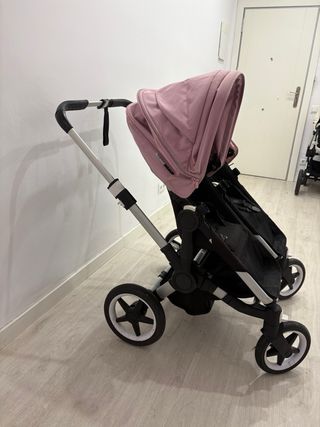 Bugaboo Donkey 3 Silla Gemelar Rosa