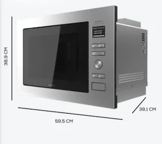 2 Microondas Cecotec 25LGrandHeat 2590 Built-In St